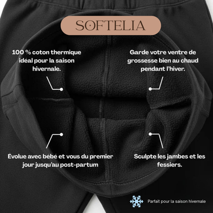 MaternityFlex Polaire – Le legging polaire ultra-confort pour futures mamans