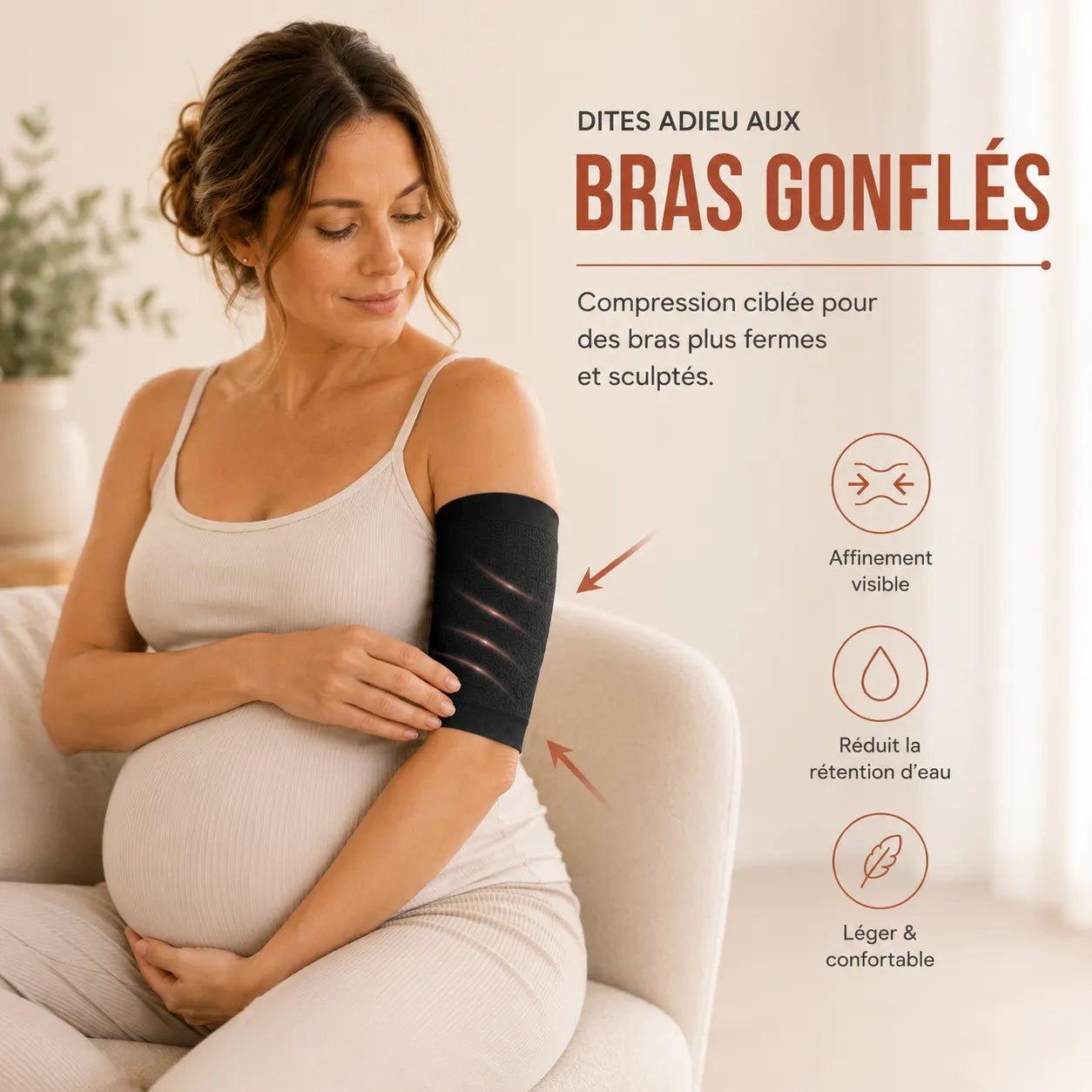 AeroBras™ - Les Manchons Anti-Gonflement pour les Bras