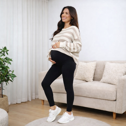 MaternityFlex Polaire – Le legging polaire ultra-confort pour futures mamans