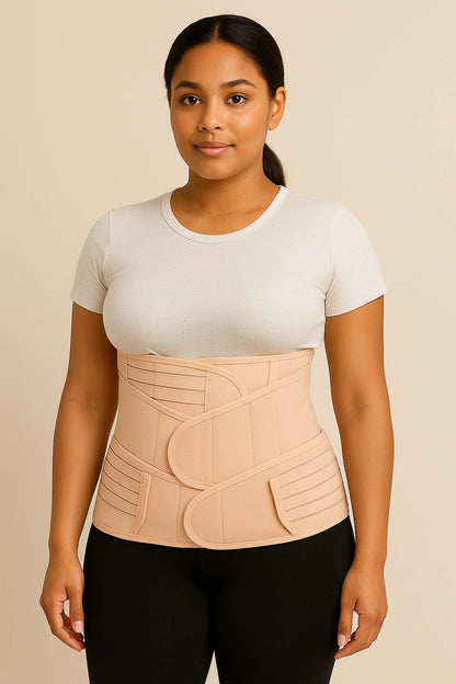 Ceinture Post-Partum 3 en 1 - Ventre, taille & hanches