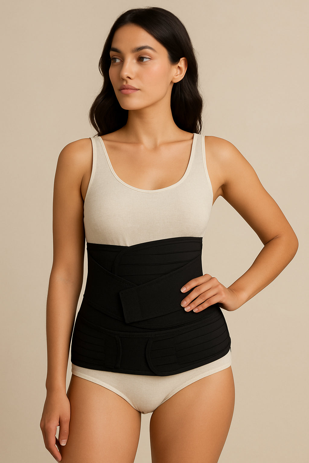 Ceinture Post-Partum 3 en 1 - Ventre, taille & hanches