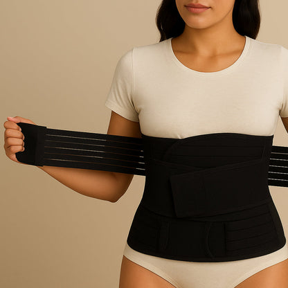 Ceinture Post-Partum 3 en 1 - Ventre, taille & hanches