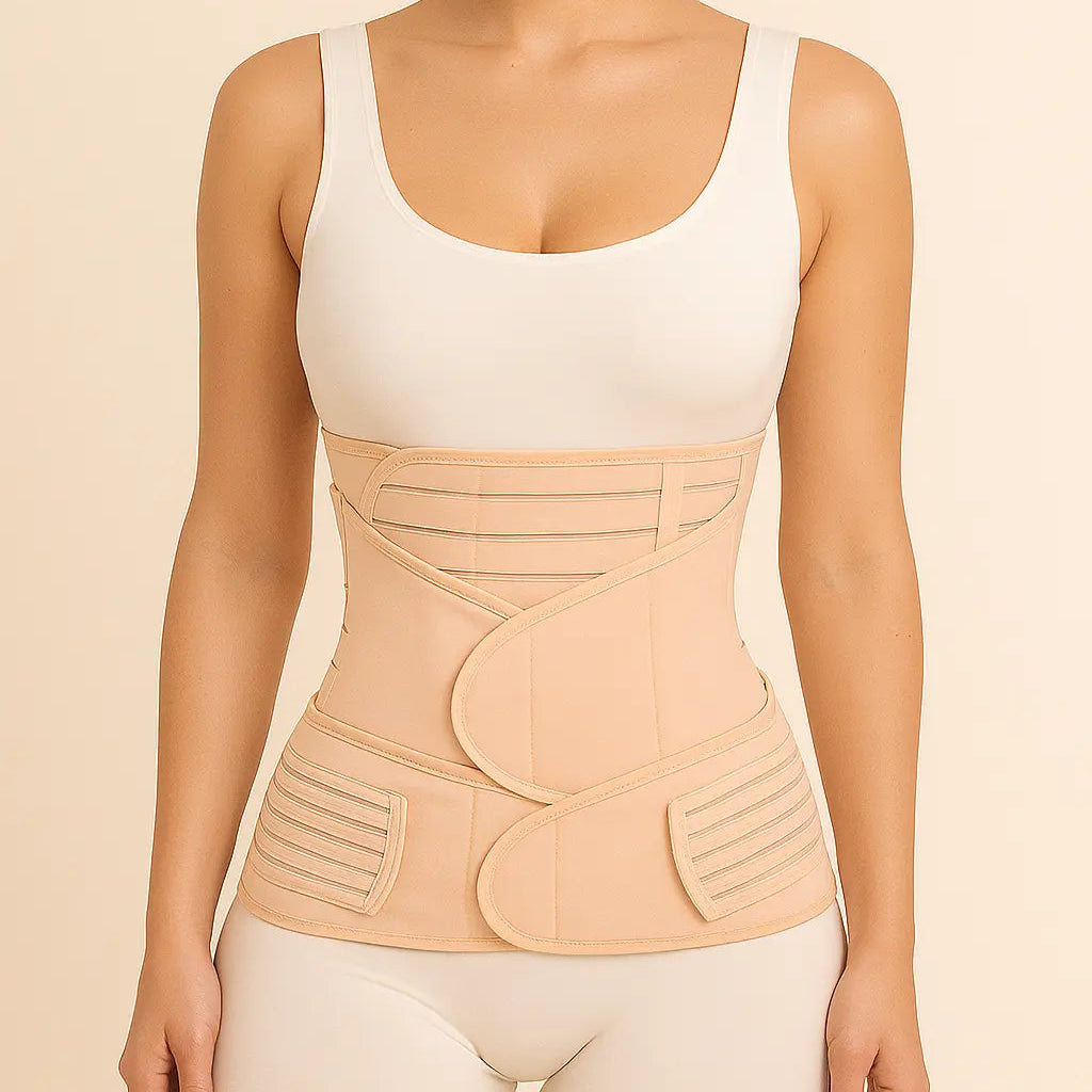 Ceinture Post-Partum 3 en 1 - Ventre, taille & hanches
