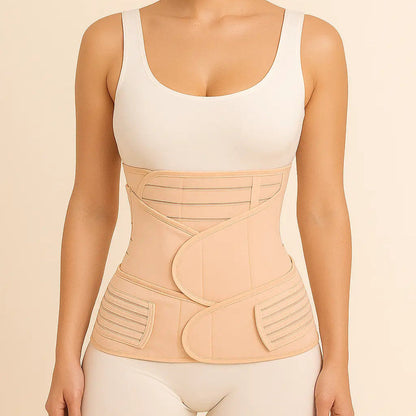 Ceinture Post-Partum 3 en 1 - Ventre, taille & hanches