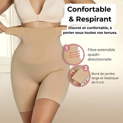 Shorty taille haute post-partum